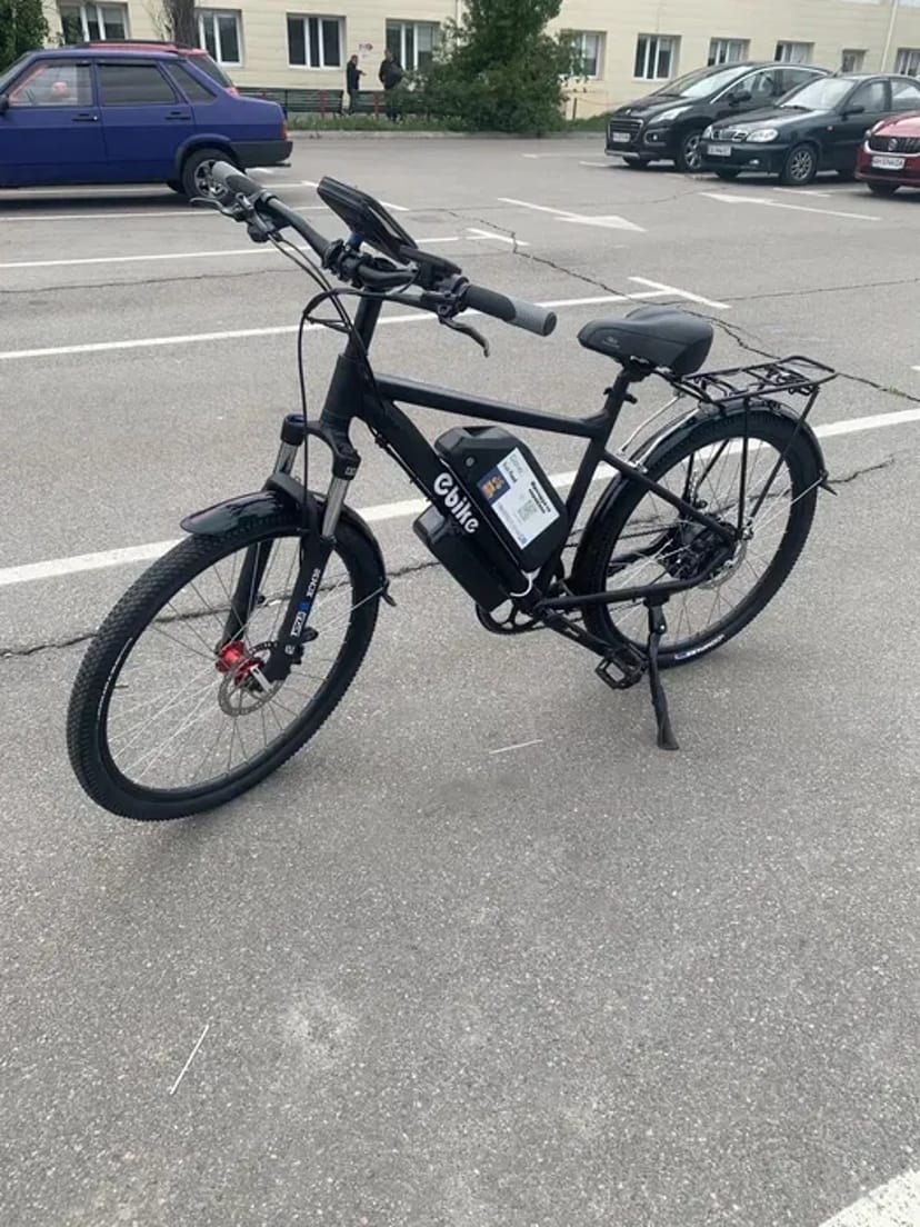 Електровелосипед для кур‘єрів. Glovo, Bolt food