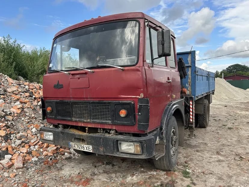 Послуги маніпулятора МАЗ з водієм - доставка, навантаження, вигруз