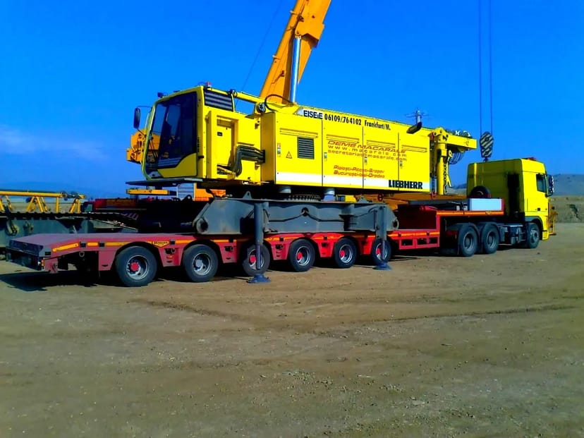 Низькорамний трал - Негабаритні перевезення