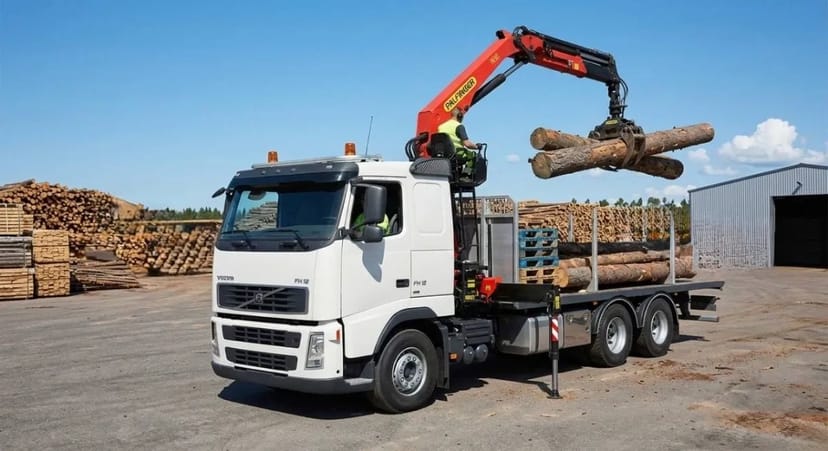 Маніпулятор VOLVO FH 12, вантажопідйомність 9 т