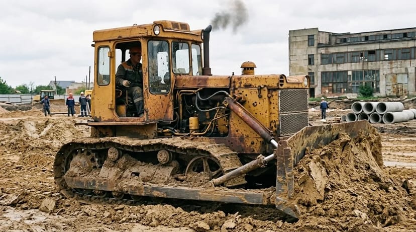 Бульдозер Т-170 для земляних і будівельних робіт