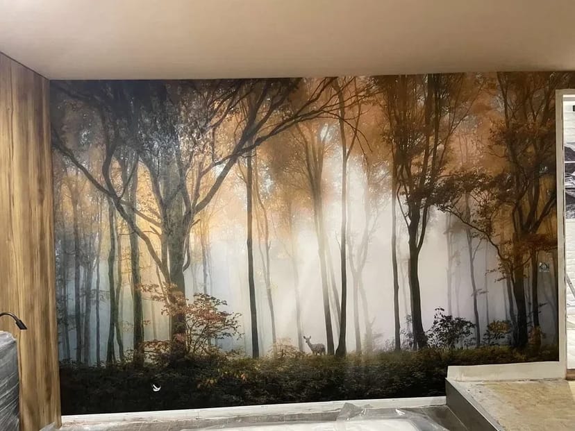 Пропонуємо якісну та швидку поклейку шпалер.Безкоштовна консультація.