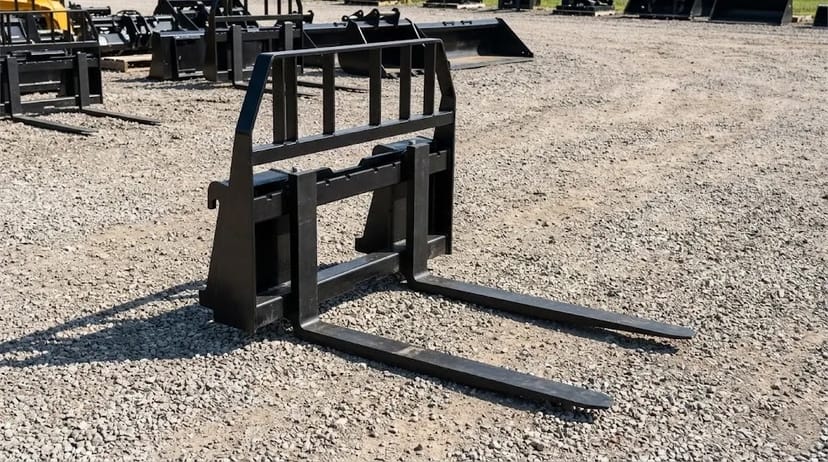 Палетні вила на міні-навантажувачі