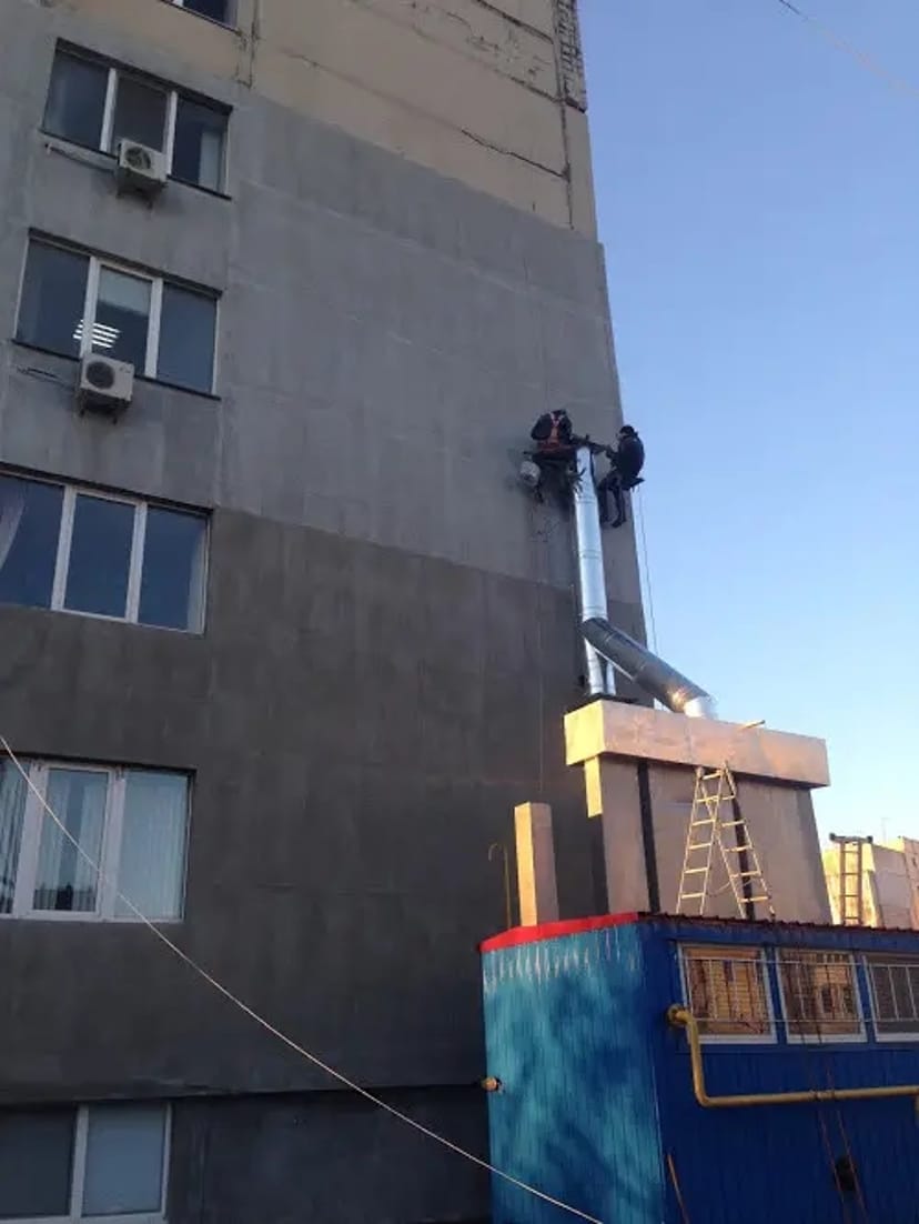 Монтаж повітропроводів від 300 ₴/пог.м