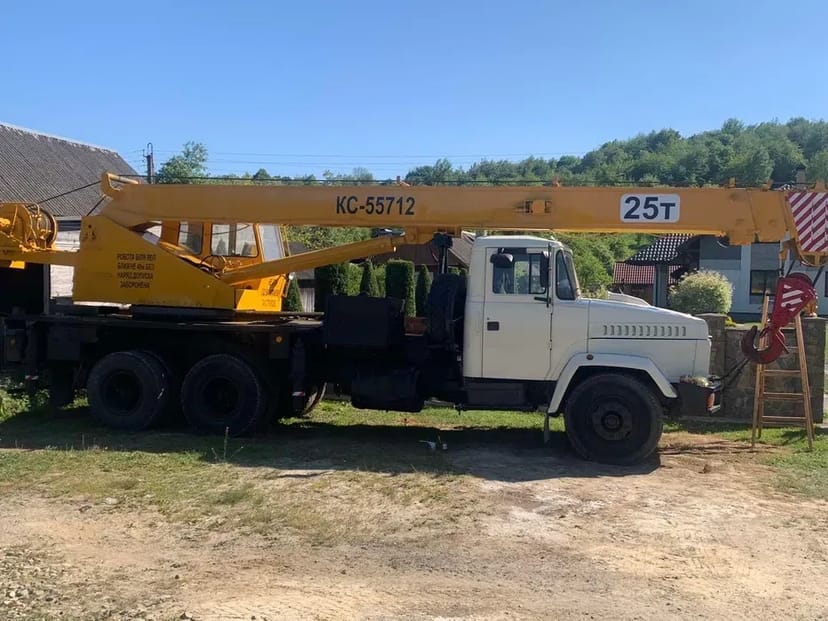 Автокран 25 тн., послуги