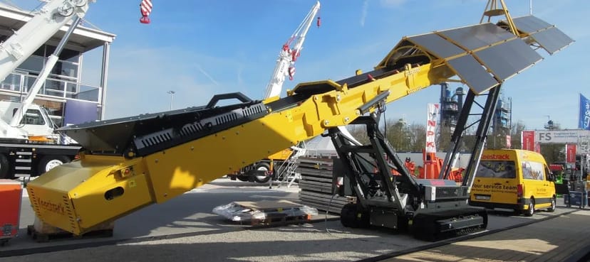 Вживаний мобільний стакер Keestrack S5 (сонячна батарея)