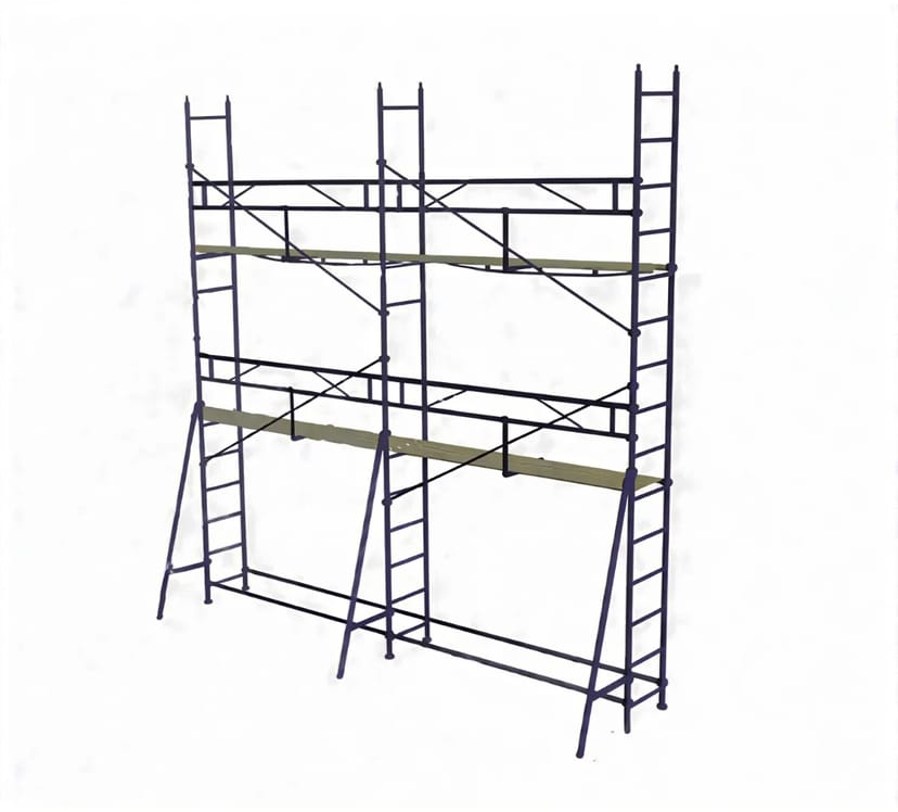 Будівельні ліси, клиново - хомутові