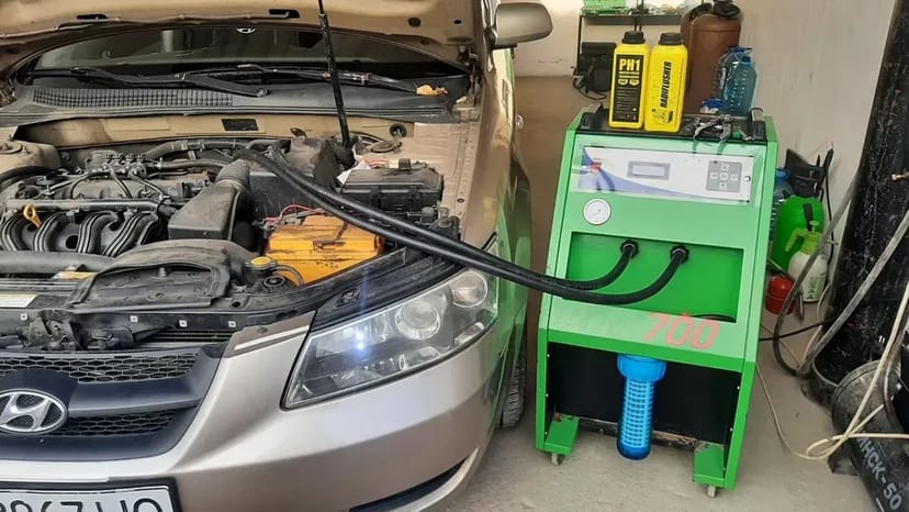 Промивання печі радіатора без її демонтажу