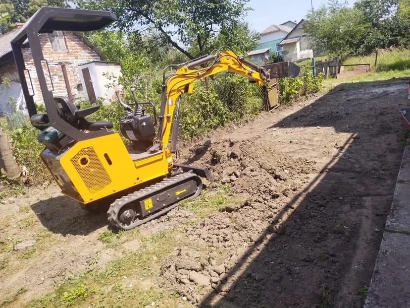 Послуги екскаватора ескаватор міні