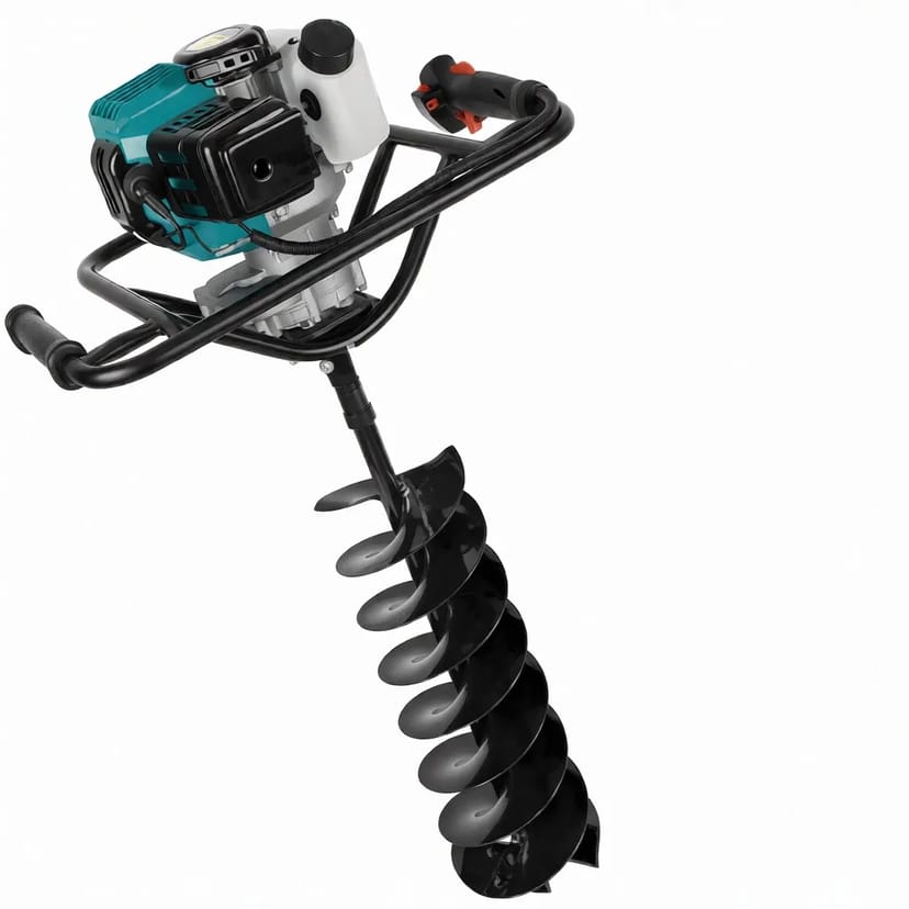 Мотобур бензиновий +шнек d150 Sadko