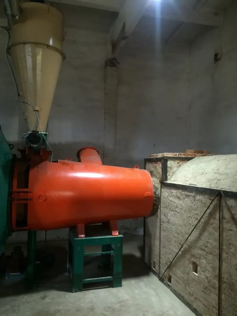 Викладка теплогенератора для сушильного комплексу АВМ 0.65 та інших сушарок