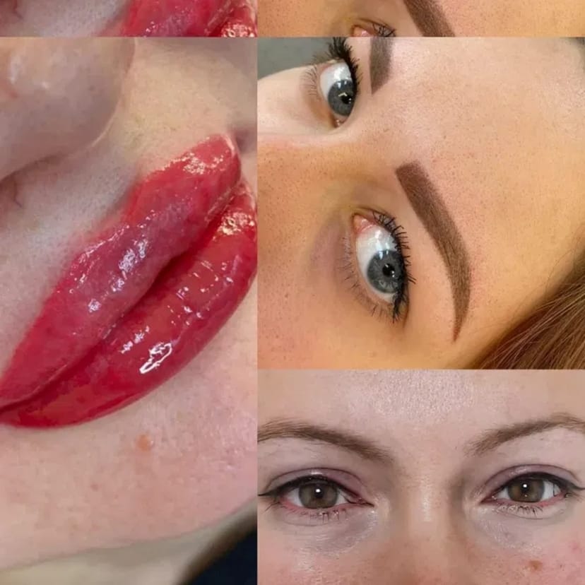 Перманентний макіяж брів,губ, міжвійки, стрілочка. Збільшення губ.