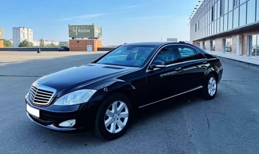 388 Броньоване авто без водія Mercedes W221 S600 GUARD B7