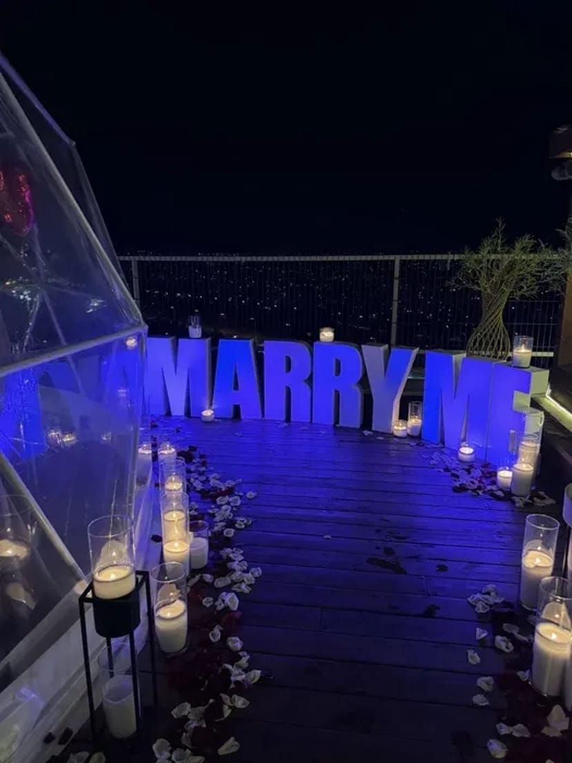 Літер /букви Marry Me