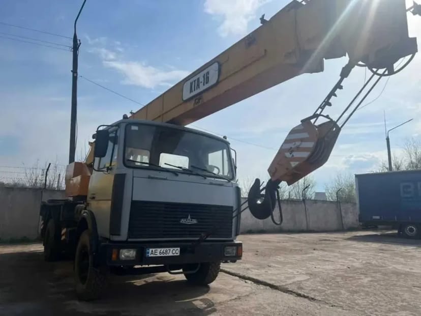 Автокран КТА-16 (16т, 21м). Працюємо з ПДВ.