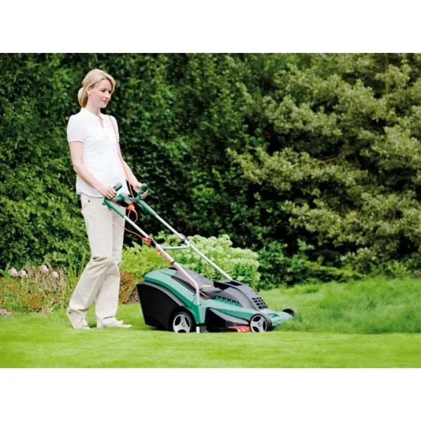 Електрична газонокосарка— Тиха та надійна!