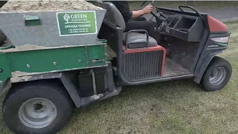 Самохідний піскувач СUSHMAN Truckster