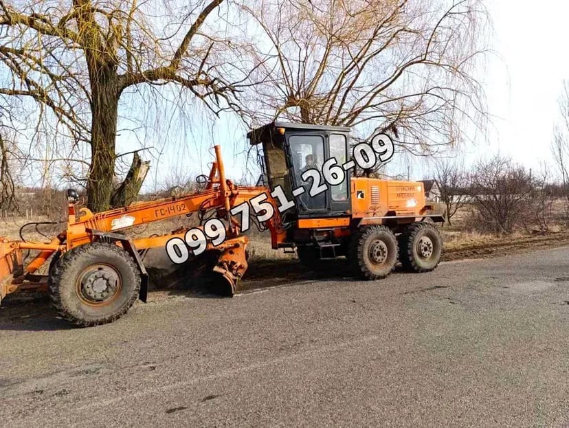 Автогрейдер з оператором 