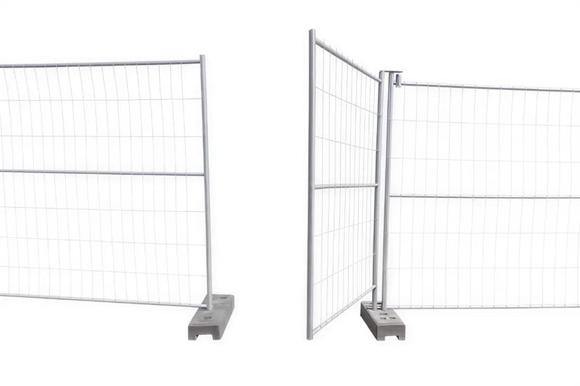 Ворота для мобільних огорож F2