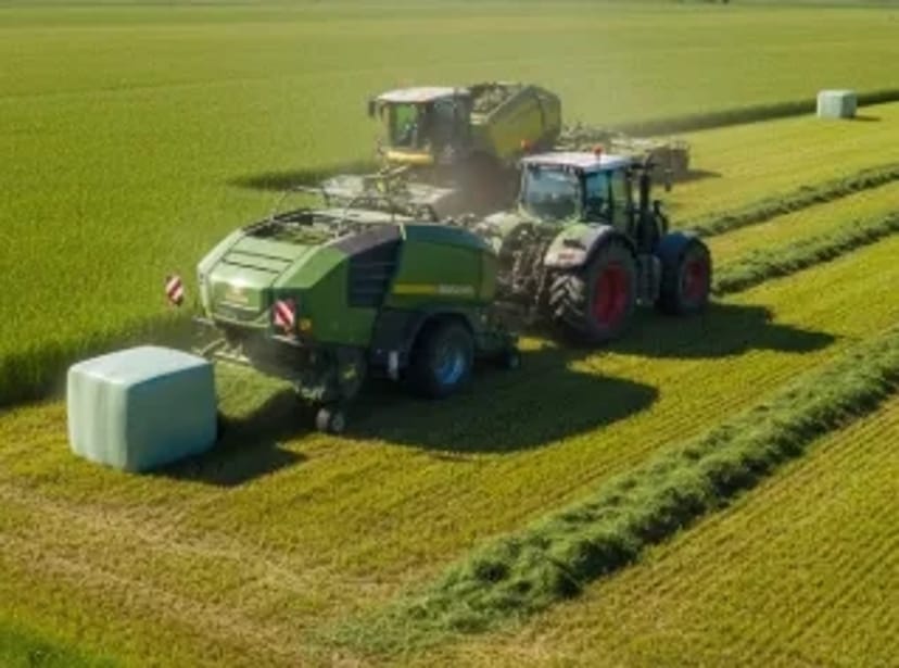 Прес-підбирач, покіс трав, сенаж. м. Львів