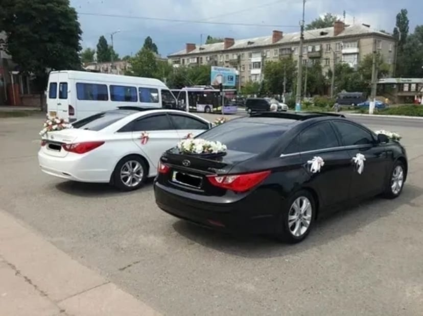 Авто на весілля, шикарна Hyundai Sonata 