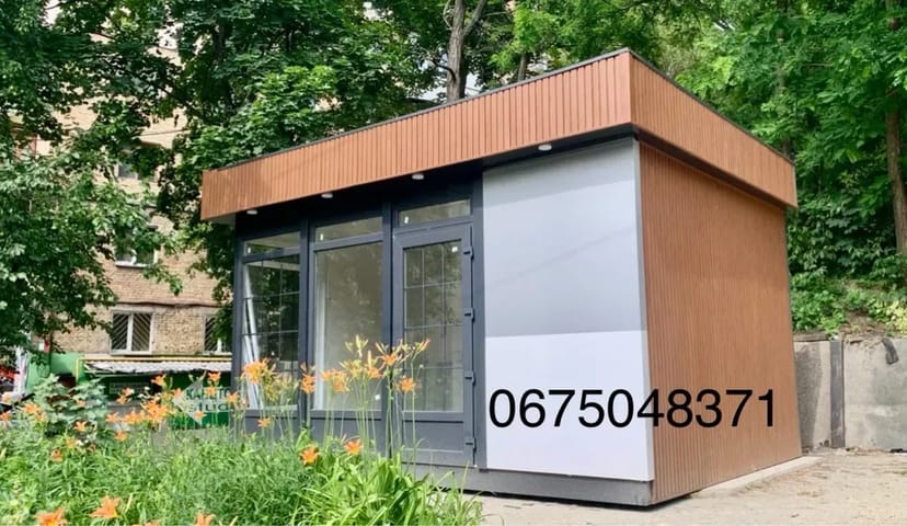 Готовий павільйон / кіоск / офіс — виготовлення та комплектування під ключ