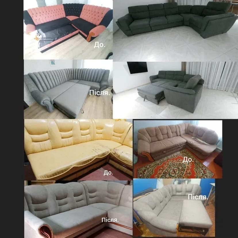 Відновлення та перетяжка м'яких меблів: повернемо вашим диванам і кріслам їхній первісний вигляд.