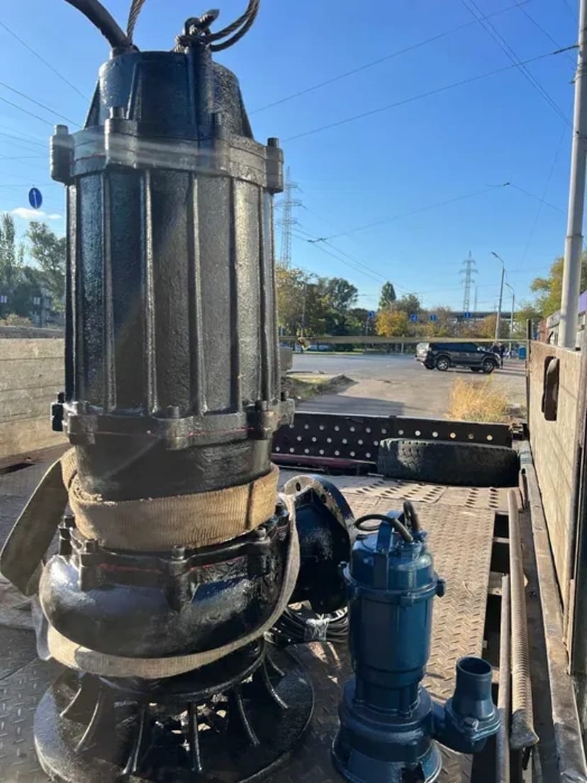 РЕМОНТ - перемотка дренажних насосів для котлованів SA, ECM 380В