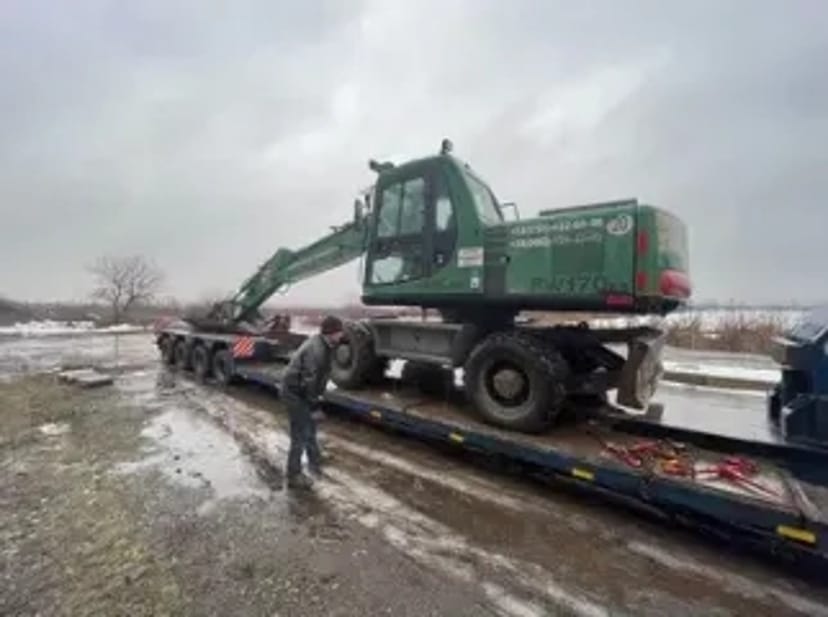 Послуги Колісного Повноповоротного Екскаватора. Земляні та Планувальні Роботи!