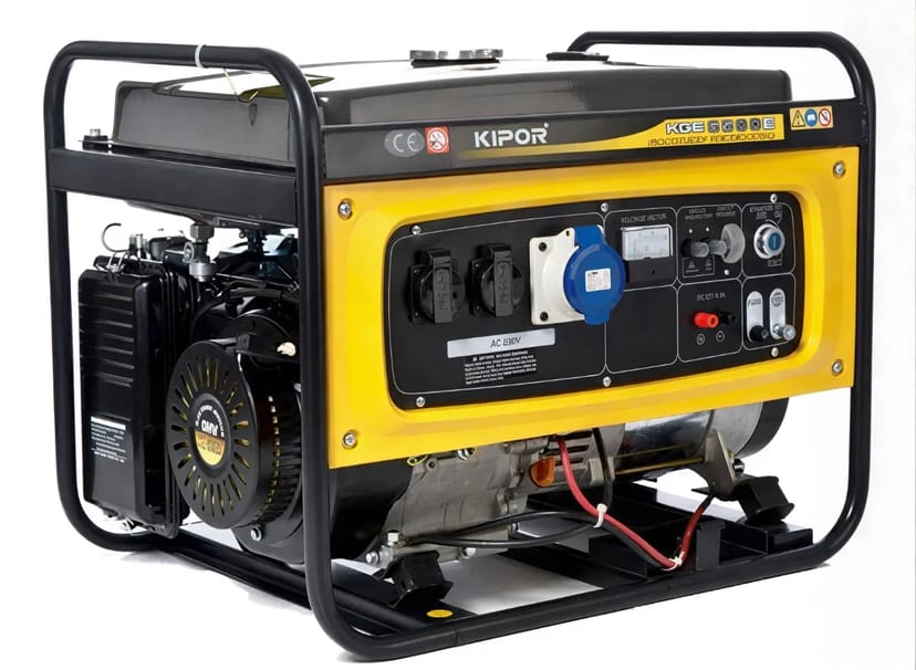 Бензиновий генератор KIPOR KGE 6500 E
