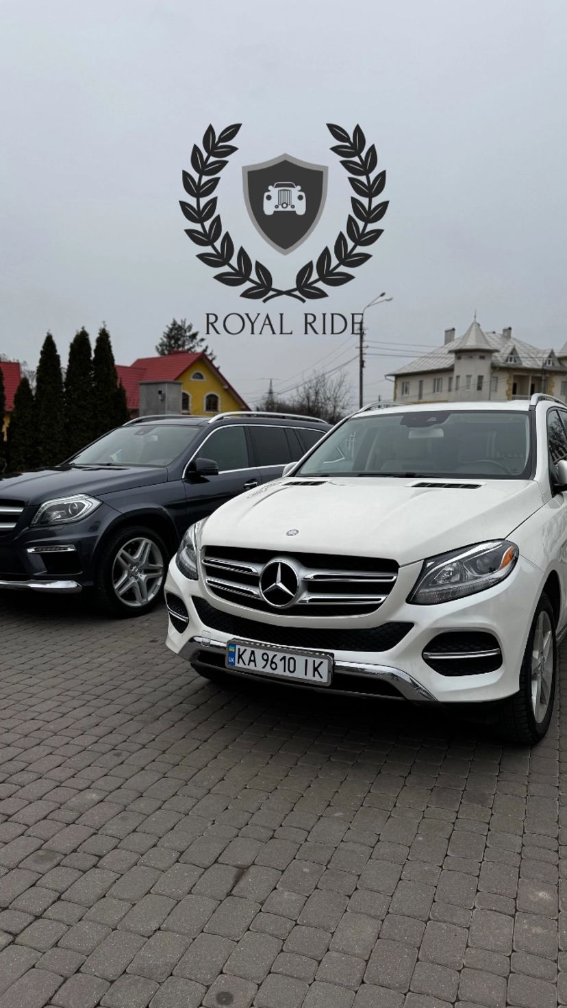 Авто з водієм на весілля. Royal Ride. Mercedes GLE