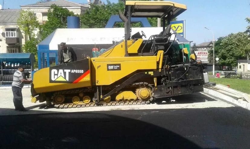 Асфальтоукладач  Caterpillar CAT AP655D