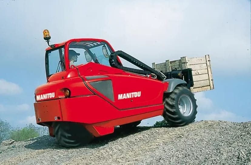 Триколісний телескопічний навантажувач Мanitou SLT 420 B