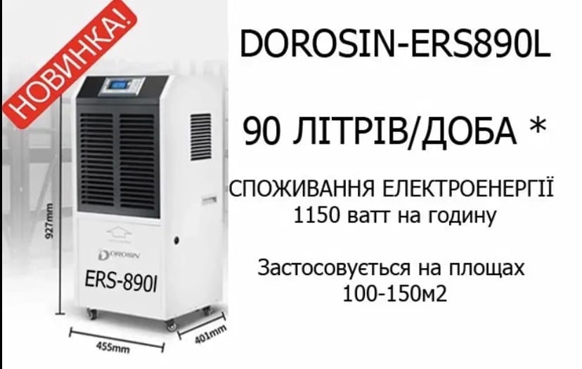 Осушувач повітря, осушувач приміщень
