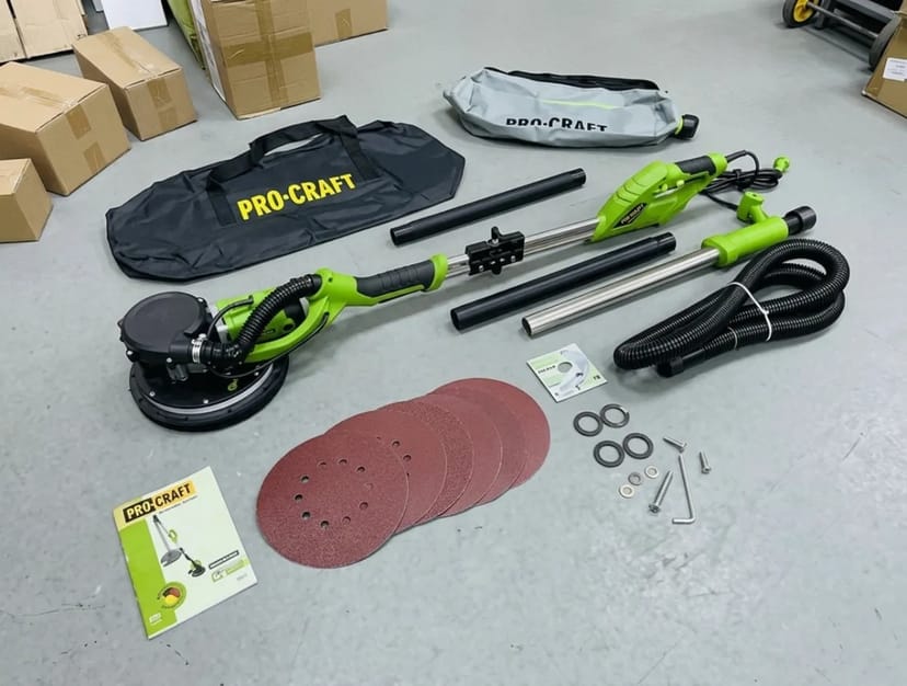 Шліфувальна машина для стін та стелі Procraft