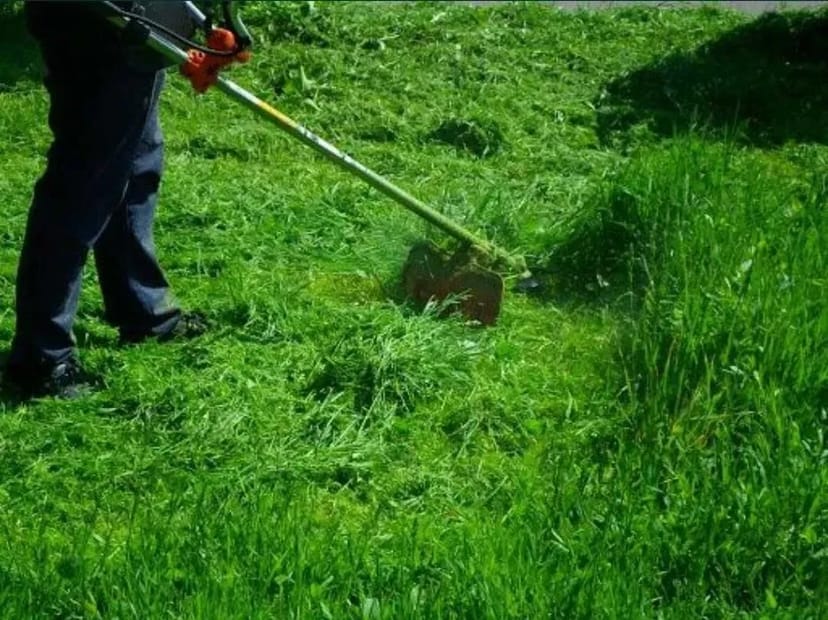 Косіння стрижка трави бур*янів газону