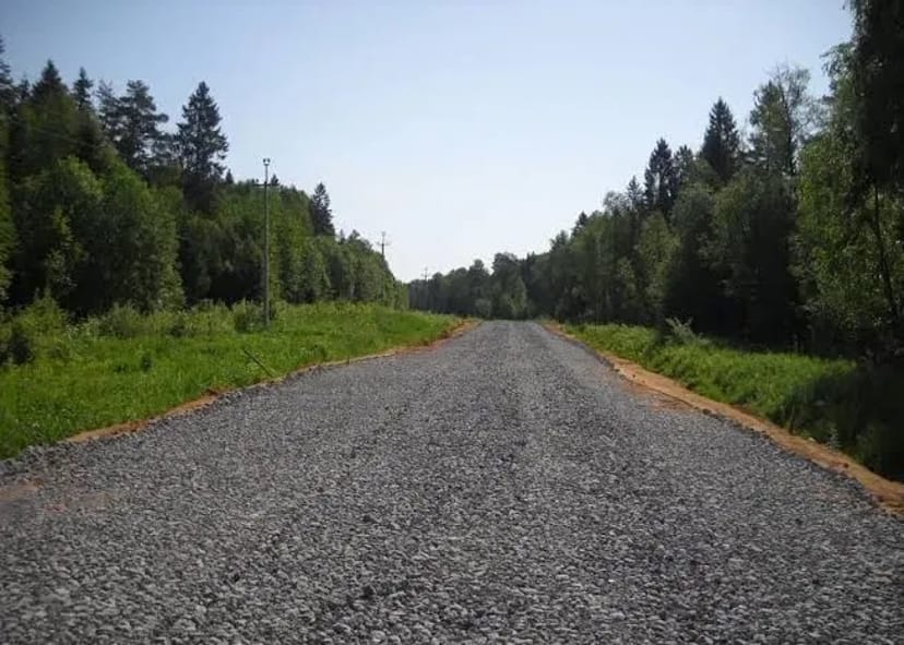 Будівництво щебеневих доріг , щебенева підсипка доріг ,щебенева основа