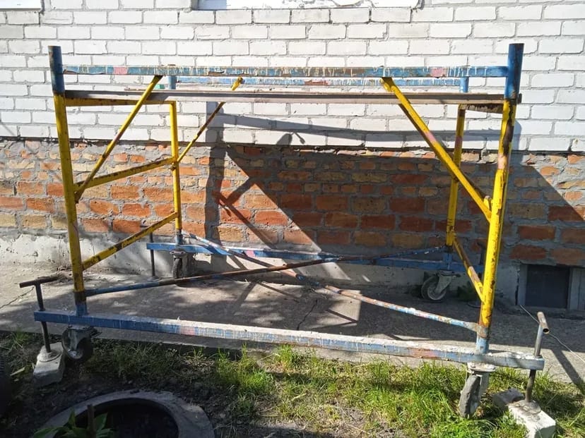 Ліса ,вишка тура п'ять метрів