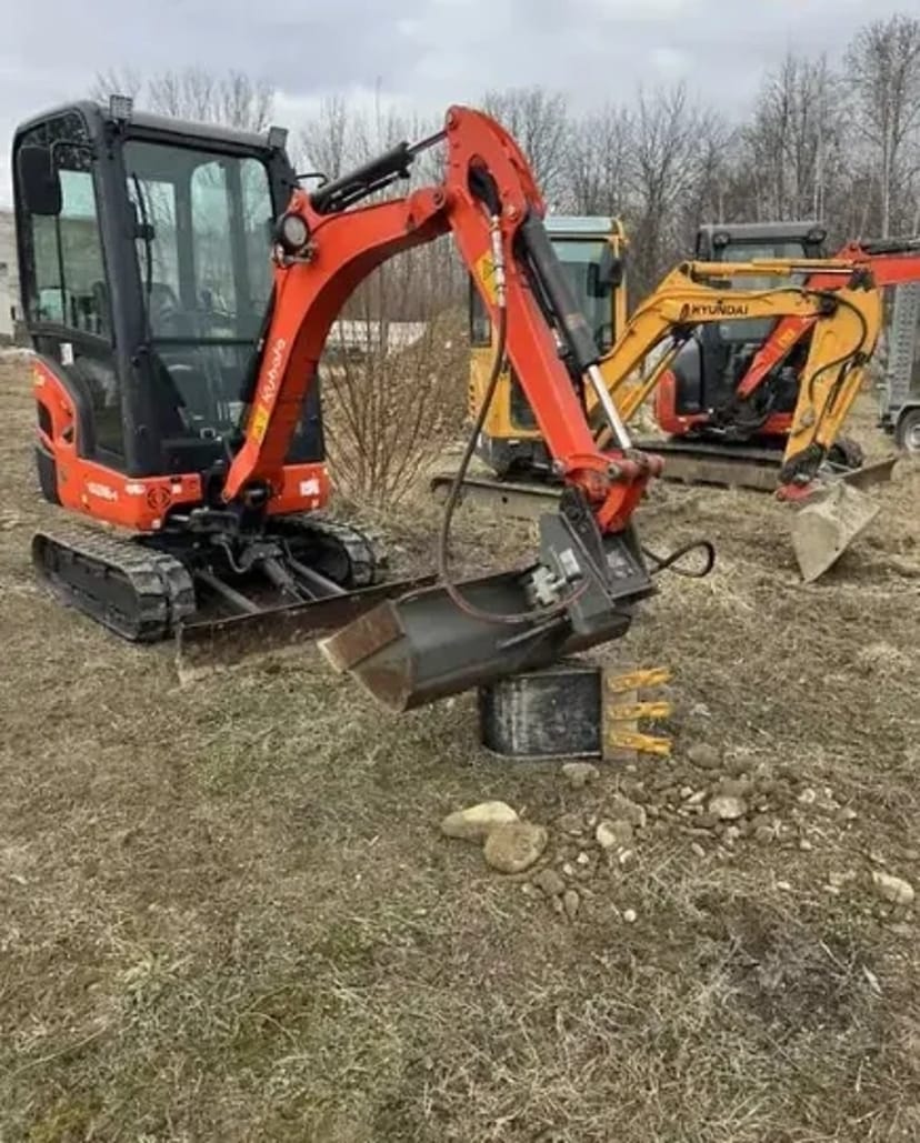 Міні-екскаватора Kubota K KX 016 4 2019