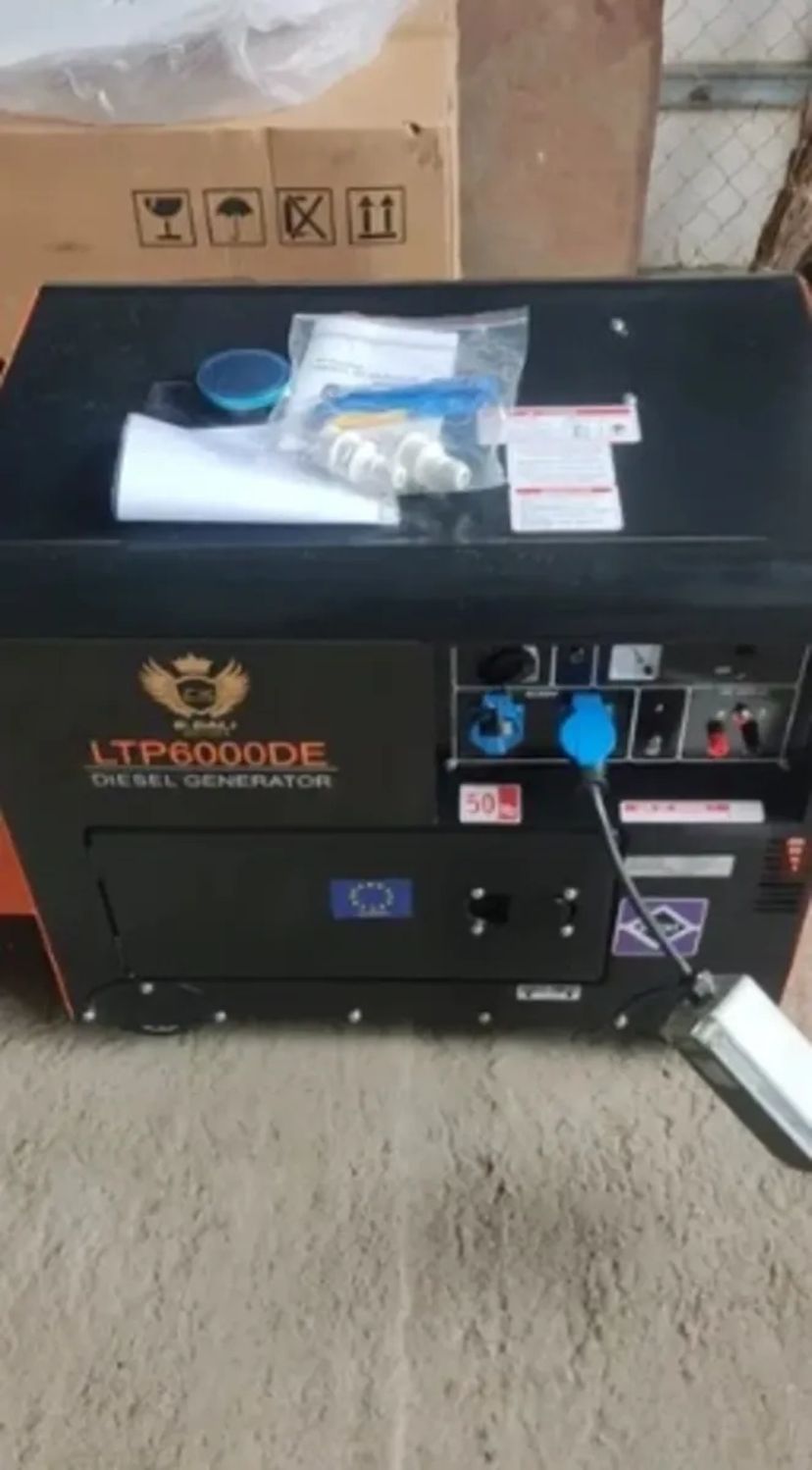 Дизель генератор 6 квт LTP6000DE