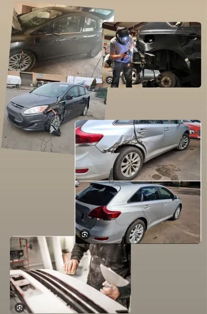 Кузовні роботи під ключ: рихтування, зварювання порогів, арок та фарбування автомобіля!