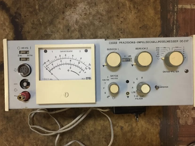 Шумомір RFT-00017: точне вимірювання