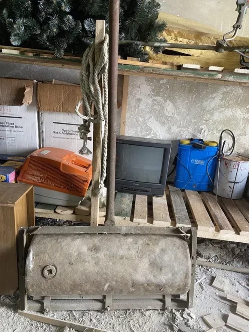 Каток садовий для облаштування газону