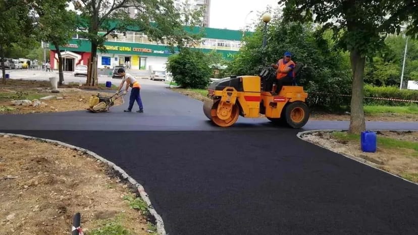 Асфальтування доріг, автостоянок, тротуарів, майданчиків, укладання асфальту