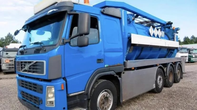 Асенізатор на базі Volvo FM для утилізації рідких побутових відходів
