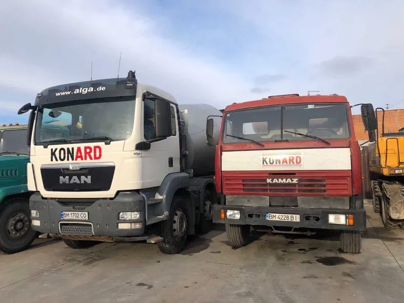 Бетон, розчин, щебінь, пісок, бетононасос - Суми