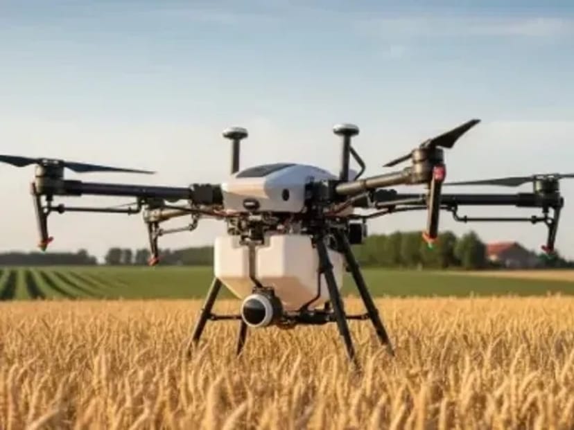 Агродрон DJI Agras: ефективне обприскування