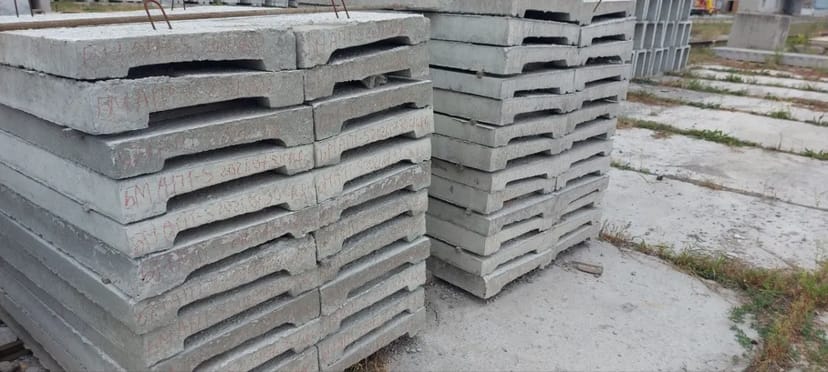 Парапетні плити АП 1-5, АП 1-6 від заводу виробника BM BETON