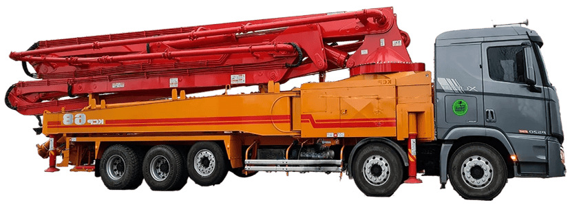 Автобетононасос довжина автостріли 65-68 м. (90-180 м3/год), Мін. замовлення: 3 години роботи.