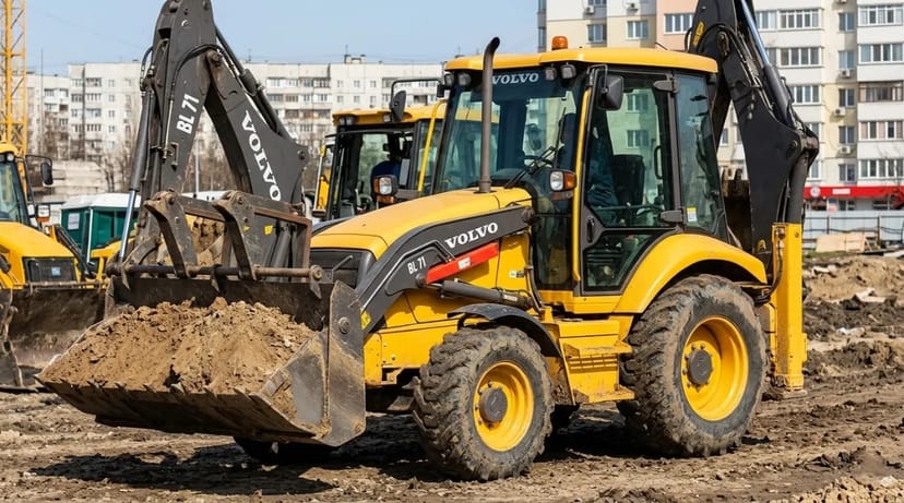 Екскаватор VOLVO BL 71 для будівельних робіт